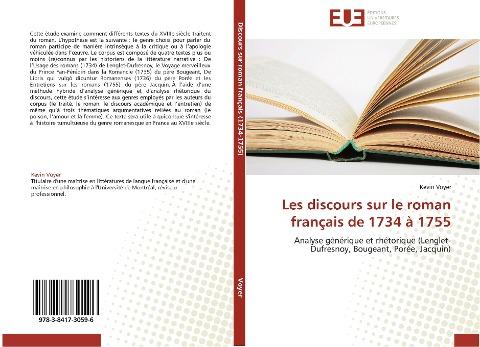 Les discours sur le roman français de 1734 à 1755