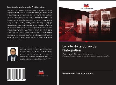 Le rôle de la durée de l'intégration