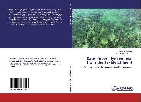 Basic Green dye removal from the Textile Effluent