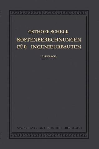 Kosten-Berechnungen für Ingenieurbauten