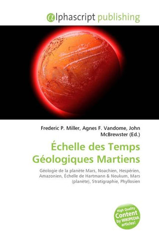 Échelle des Temps Géologiques Martiens