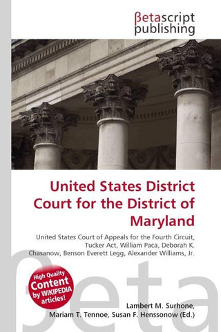 United States District Court for the District of Maryland
