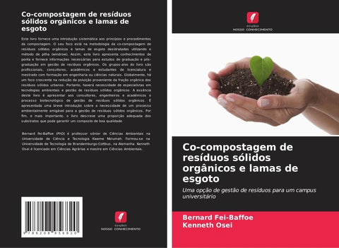 Co-compostagem de resíduos sólidos orgânicos e lamas de esgoto