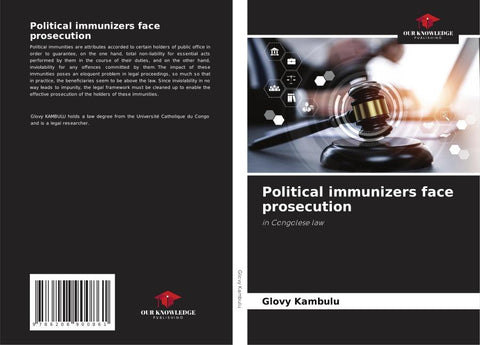 Political immunizers face prosecution