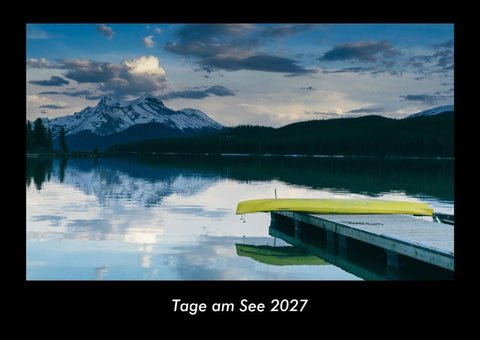 Tage am See 2027 Fotokalender DIN A3