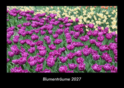 Blumenträume 2027 Fotokalender DIN A3