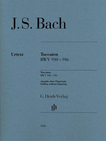 Johann Sebastian Bach - Toccaten BWV 910-916