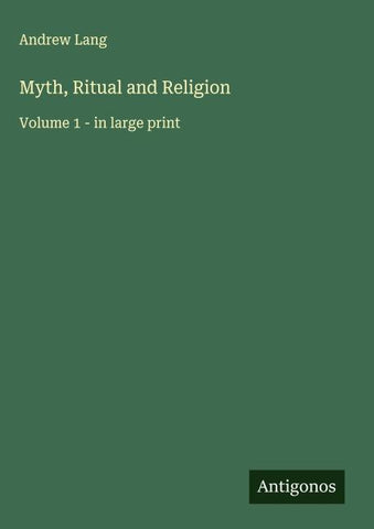 Myth, Ritual and Religion