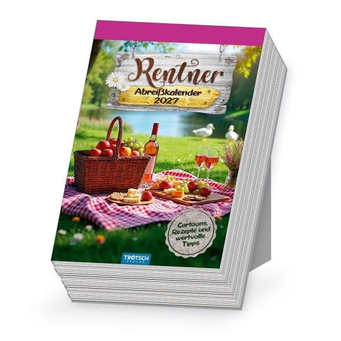 TRÖTSCH - Abreißkalender Rentner 2027