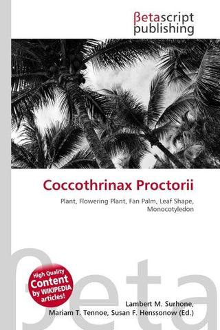 Coccothrinax Proctorii