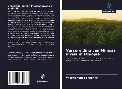 Verspreiding van Mimosa invisa in Ethiopië