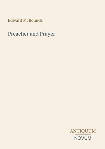 Preacher and Prayer
