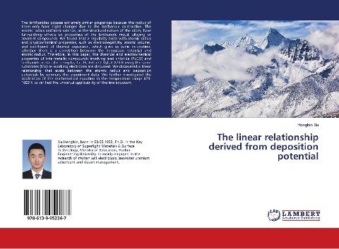 The linear relationship derived from deposition potential