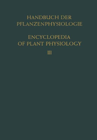 Pflanze und Wasser / Water Relations of Plants