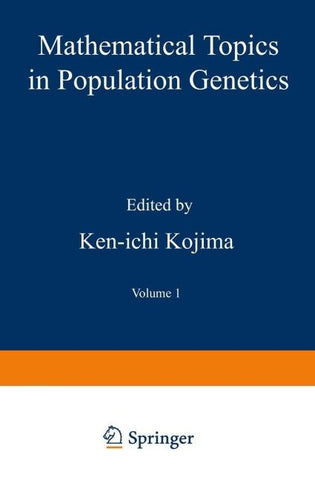Mathematical Topics in Population Genetics
