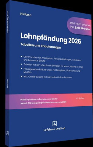 Lohnpfändung 2026