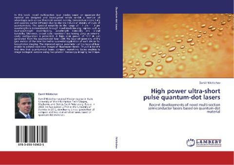 High power ultra-short pulse quantum-dot lasers