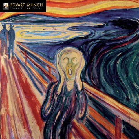 Edvard Munch 2027 – Original Flame Tree Publishing-Kalender [Kalender]