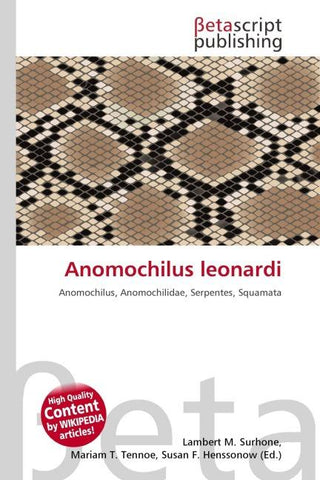 Anomochilus leonardi