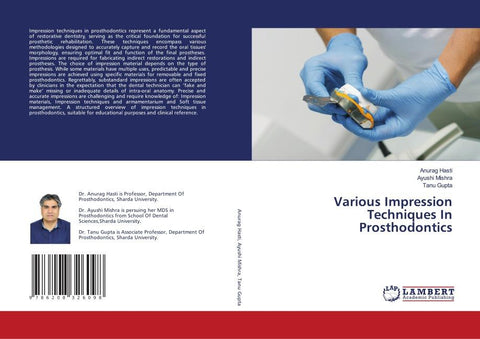 Various Impression Techniques In Prosthodontics