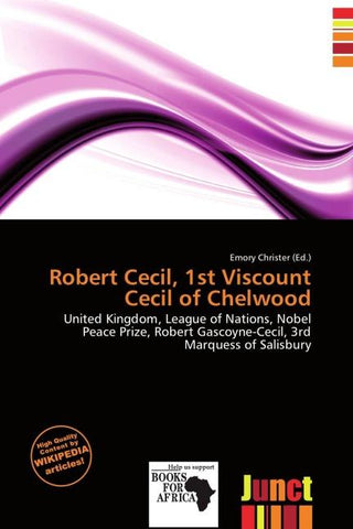 Robert Cecil, 1st Viscount Cecil of Chelwood