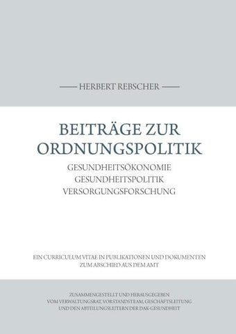 Beiträge zur Ordnungspolitik
