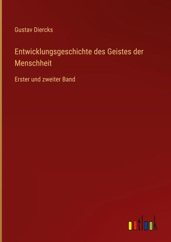 Entwicklungsgeschichte des Geistes der Menschheit