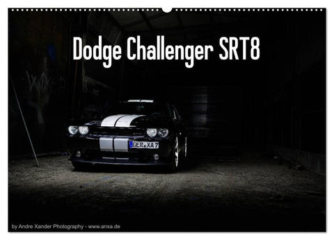Dodge Challenger SRT8 (Wandkalender 2026 DIN A2 quer), CALVENDO Monatskalender