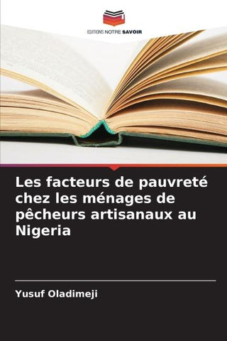 Les facteurs de pauvreté chez les ménages de pêcheurs artisanaux au Nigeria