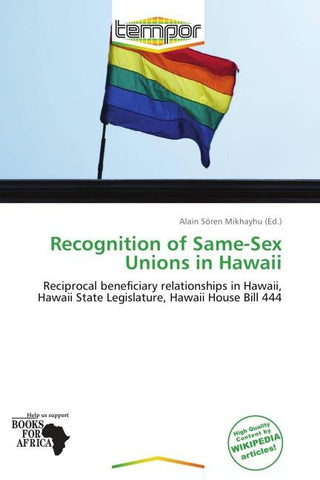 Recognition of Same-Sex Unions in Hawaii