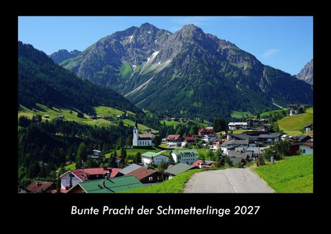 Bunte Pracht der Schmetterlinge 2027 Fotokalender DIN A3