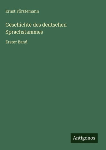 Geschichte des deutschen Sprachstammes