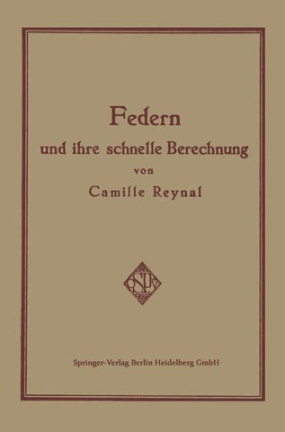 Federn und ihre Schnelle Berechnung