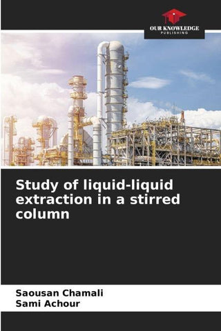 Study of liquid-liquid extraction in a stirred column