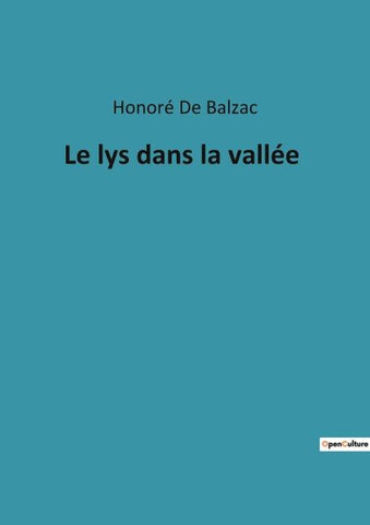 Le lys dans la vallée