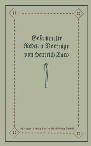 Gesammelte Reden und Vorträge