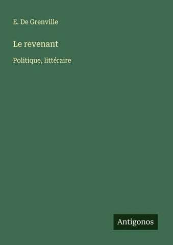 Le revenant