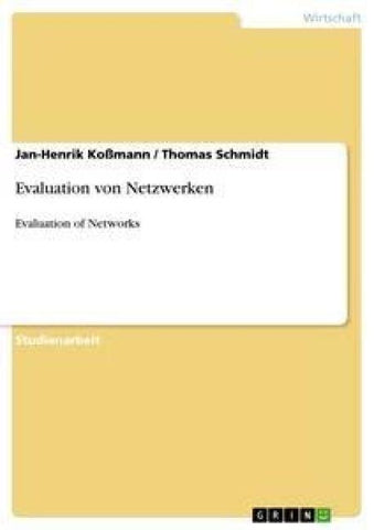 Evaluation von Netzwerken