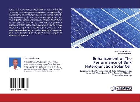 Enhancement of The Performance of Bulk Heterojunction Solar Cell