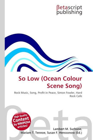So Low (Ocean Colour Scene Song)