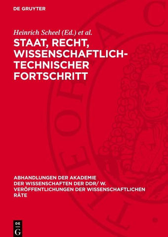 Staat, Recht, Wissenschaftlich-technischer Fortschritt