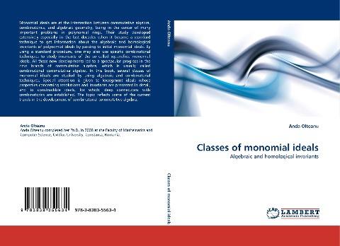 Classes of monomial ideals
