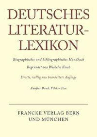 Deutsches Literatur-Lexikon / Filek - Fux