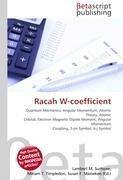 Racah W-coefficient