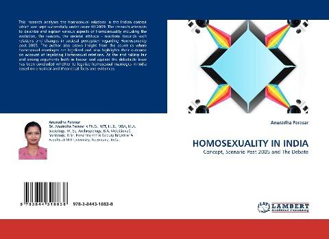 HOMOSEXUALITY IN INDIA