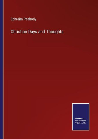 Christian Days and Thoughts