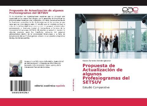 Propuesta de Actualización de algunos Profesiogramas del SETSUV