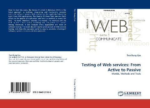 Testing of Web services: From Active to Passive