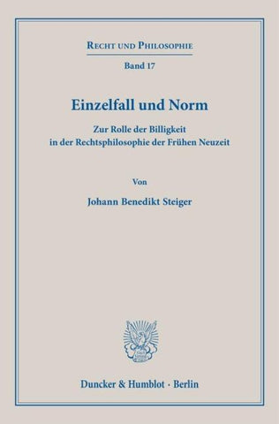 Einzelfall und Norm