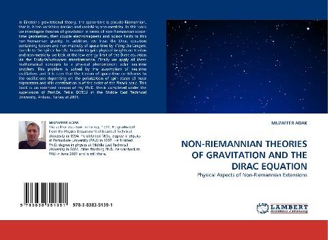 NON-RIEMANNIAN THEORIES OF GRAVITATION AND THE DIRAC EQUATION